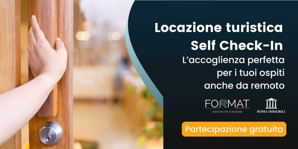 Evento FORMAT Locazione Turistica e Self check-in